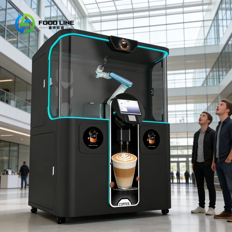 Commercial Printing Images - Machine à café robotisée commerciale personnalisée,