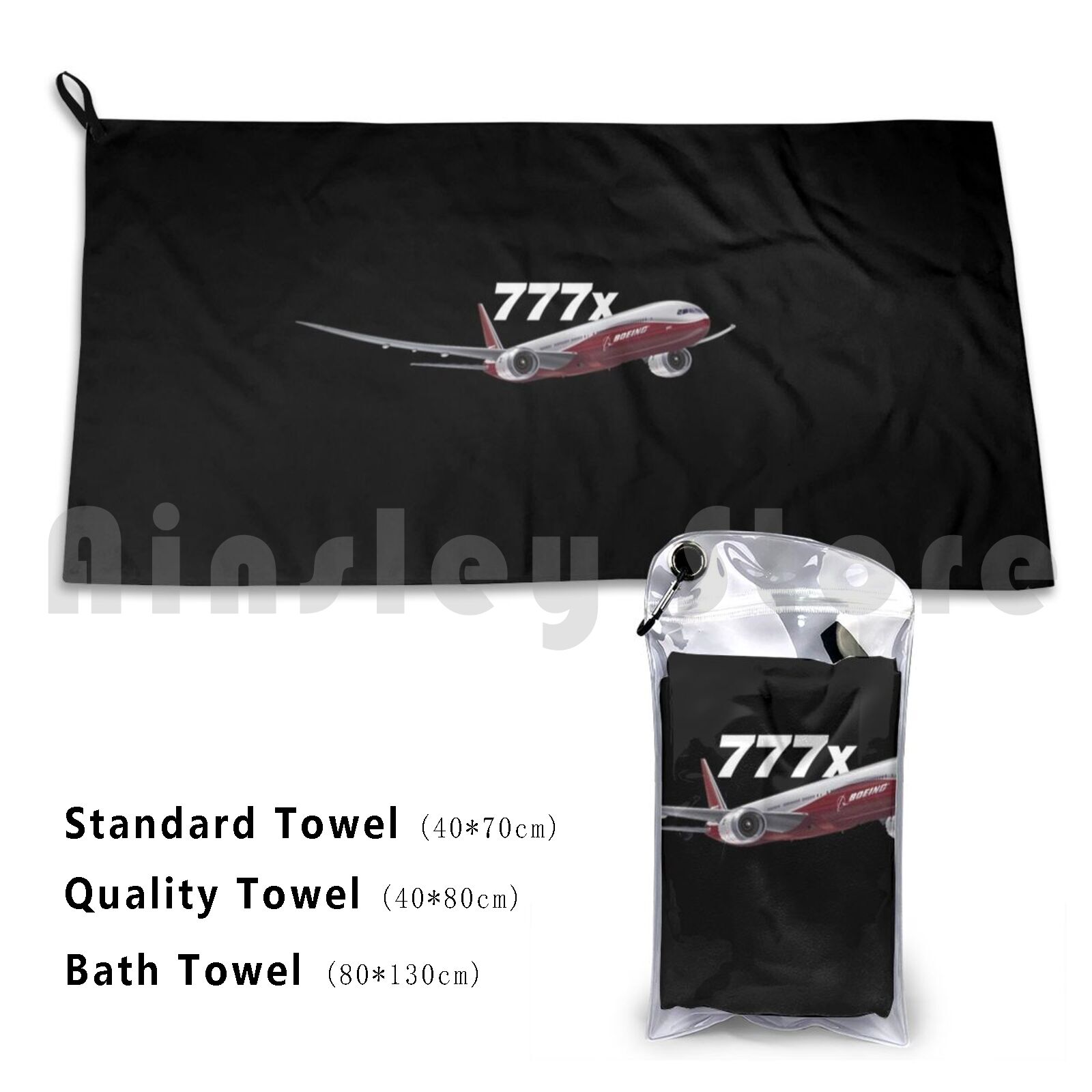 Boeing 777x Image serviette de - Commercial Printing Images avis et prix